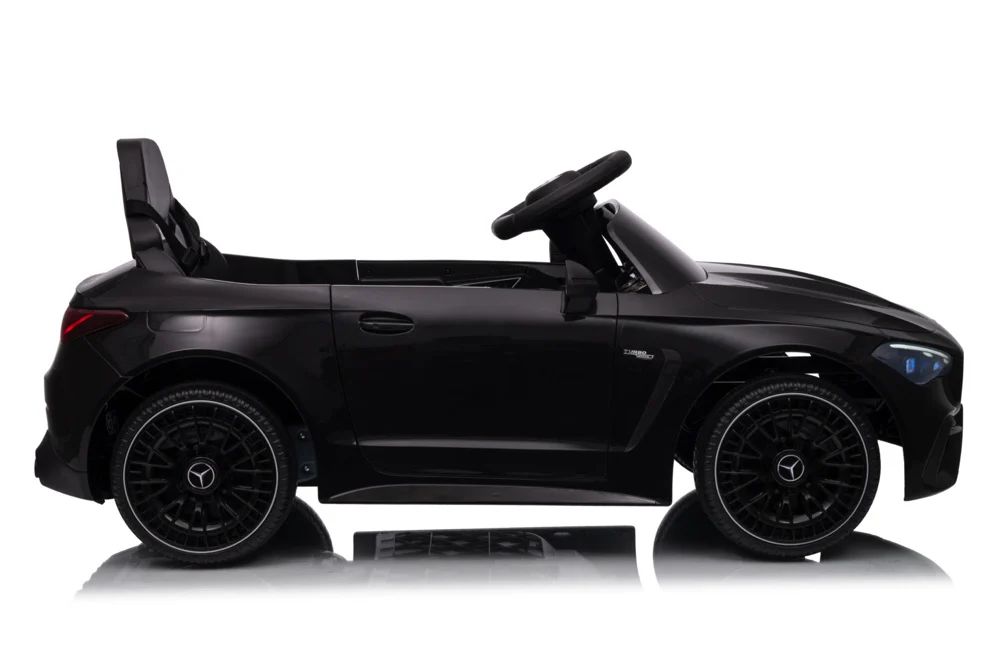 Mercedes amg cle 53 12v – детска акумулаторна кола, черна, eva гуми