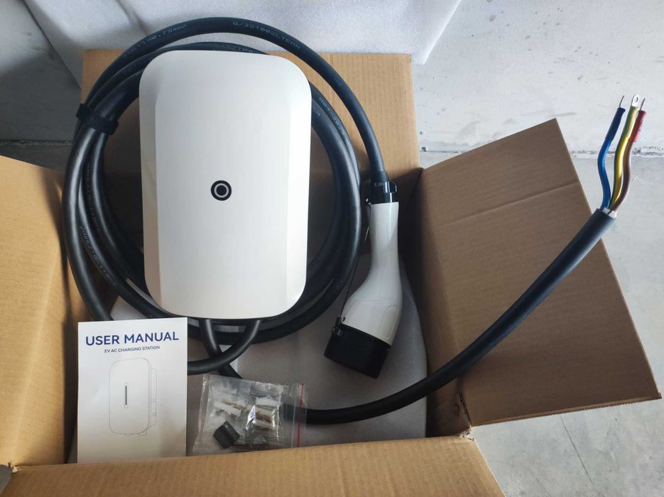 Зарядна станция за електромобил 7 kW, 5 метра, type 2