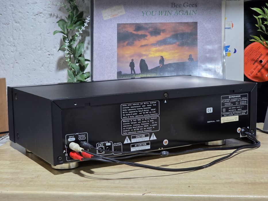 Casetofon deck PIONEER CT-S550S, 3 head, dolby S, ble,  Japan