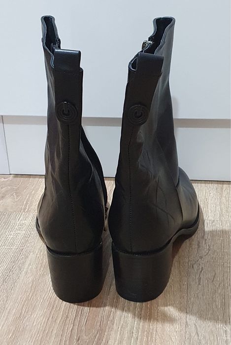 Полуботинки  кожаные