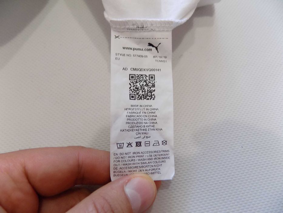 Тениска yamaha/puma mercedes amg потник оригинал авто мото мъжка XL/M