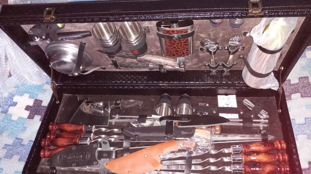 Продам шашлычный набор  подарочный