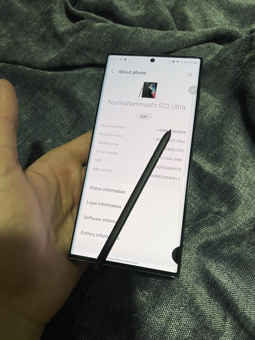 Samsung S22 Ultra