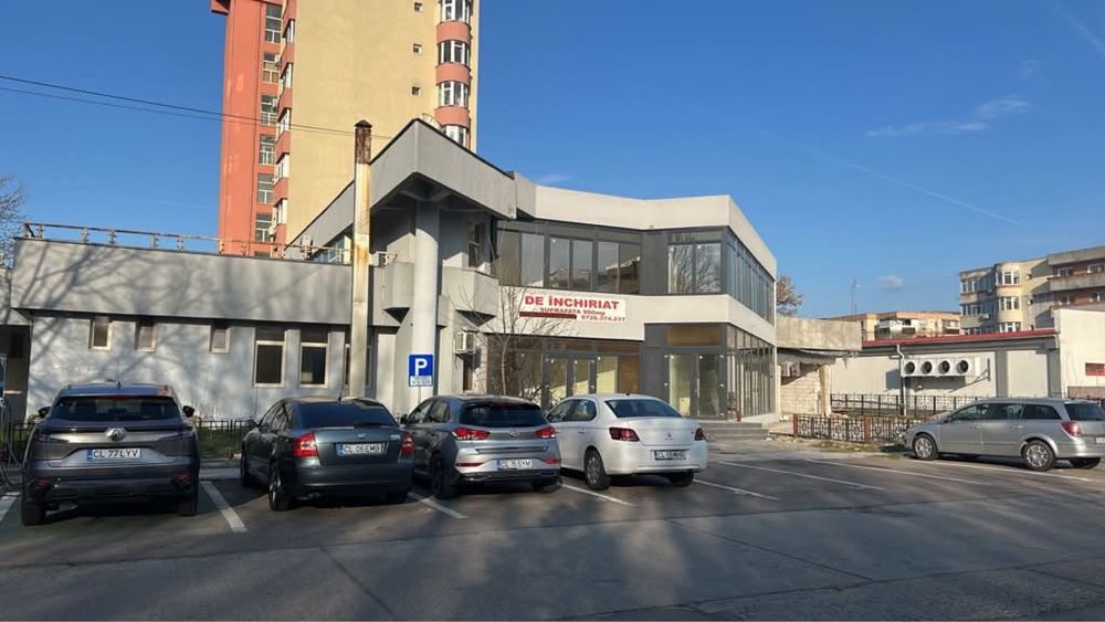 Spațiu comercial 900 mp de închiriat – 600 mp parter + 300 mp etaj – Călărași
