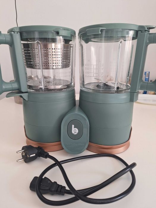 Babymoov nutribaby 4 in 1 din sticla si otel inoxidabil ca nou