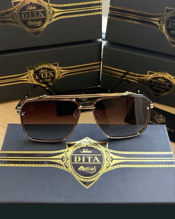 Ochelari de soare DITA Mach One Brown Gold Luxury – model premium, design exclusiv