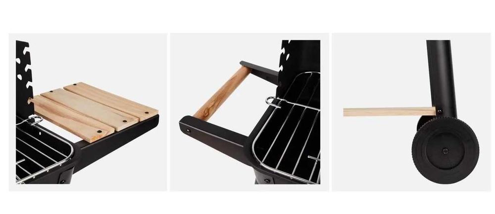 Барбекю на дървени въглища/ градинско барбекю ROSARIO