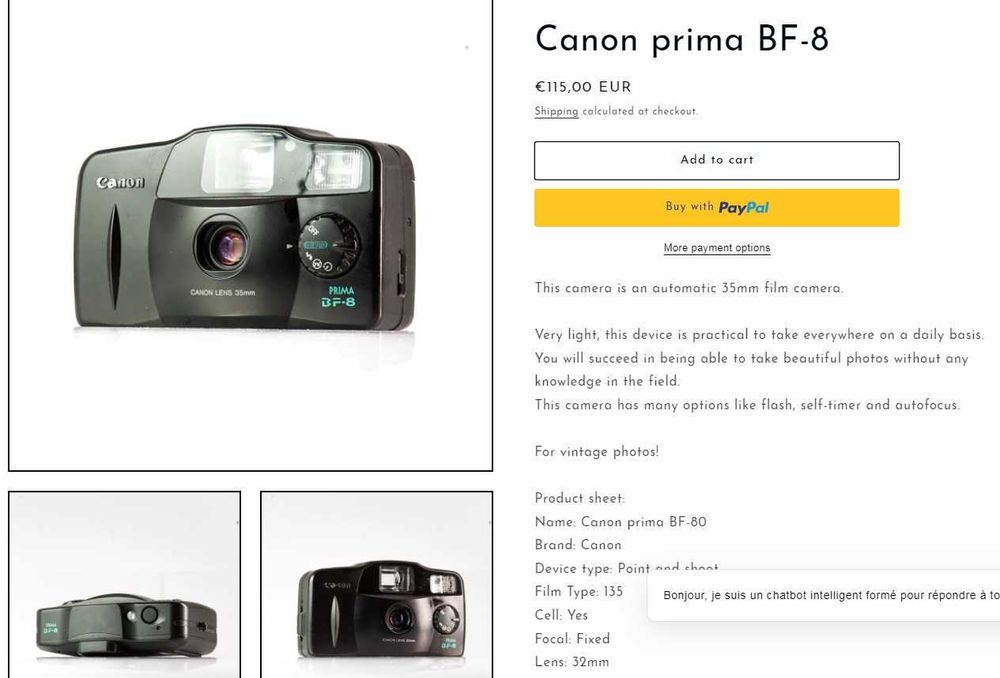 Olympus AZ-1 Zoom/Prima BF-8/Olympus Superzoom 105 - Vintage Cameras