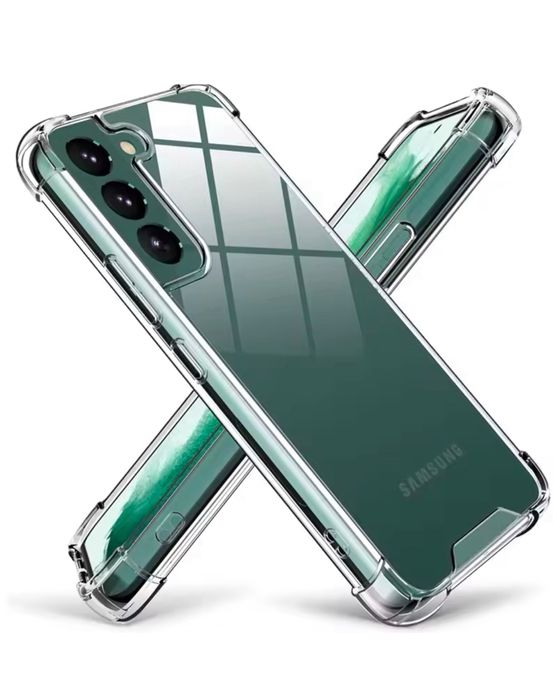 Husa Anti Soc Samsung S20 S21 S22 S23 Plus Ultra Clear Din Silicon