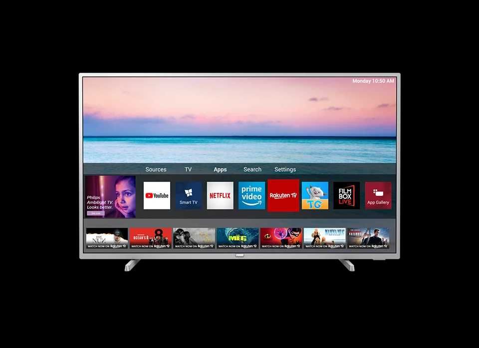 Philips Smart TV LED 4K UHD43" 43PUS6554/12