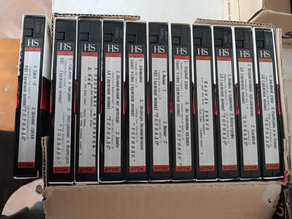Видеокассеты TDK