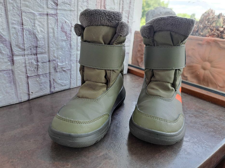 детски ботуши,зимни обувки,боти,апрески,Adidas номер33,5 за момче,адид