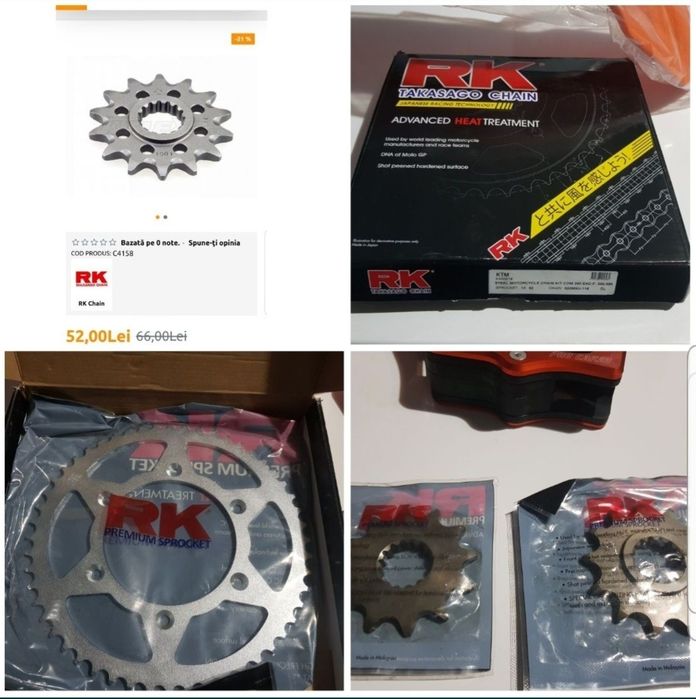Piese moto KTM EXC-R 450 2008