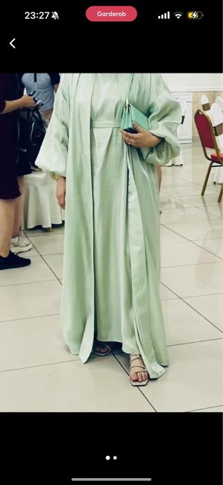 Абая, вечернее платье двойка