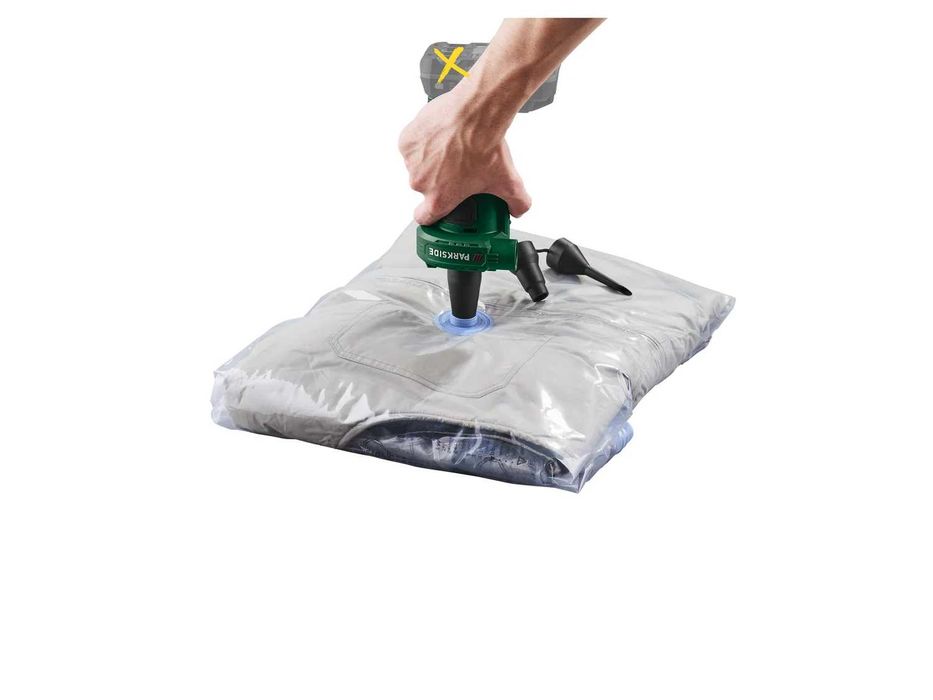 Нова Акумулаторна  въздушна помпа Parkside с куфар