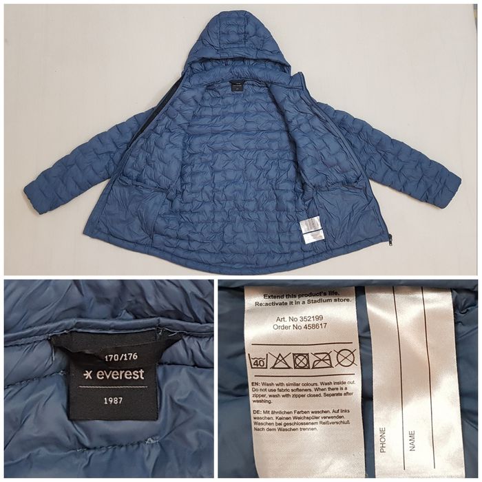 Geaca EVEREST model puf, ultralight, impermeabilă nr 176 sau S (men)