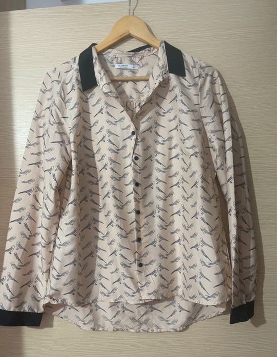 Camasa roz pal cu negru Reserved 42