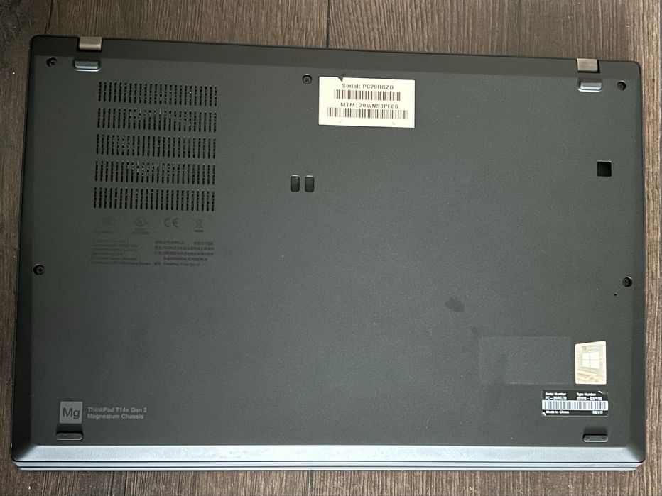 Lenovo Thinkpad T14s Gen2 Intel I5-1145G7 RAM 16GB NVME 512GB