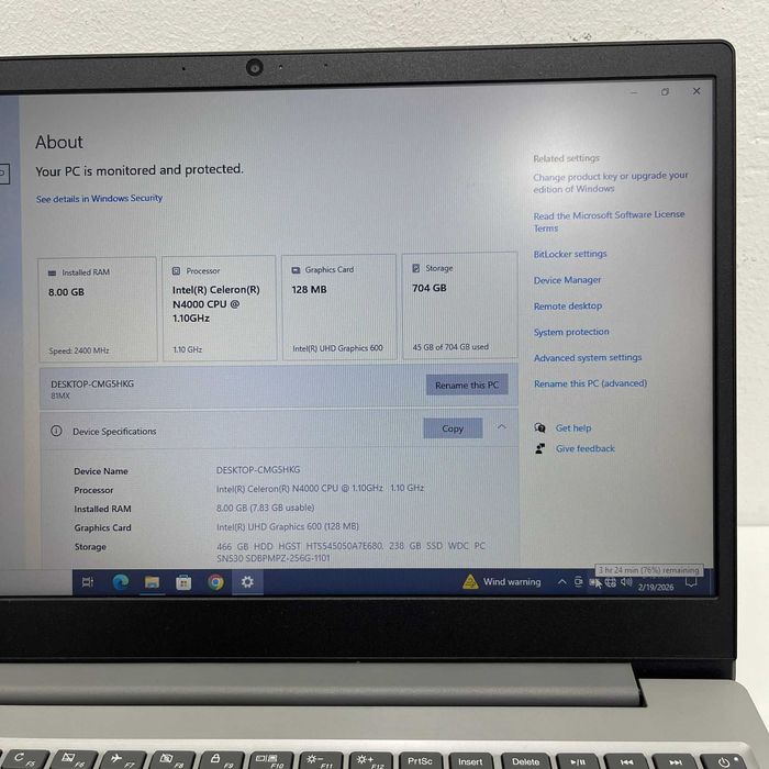 Laptop Lenovo Ideapad S145-15IGM • Factura • Garantie 12 luni • Ca Nou