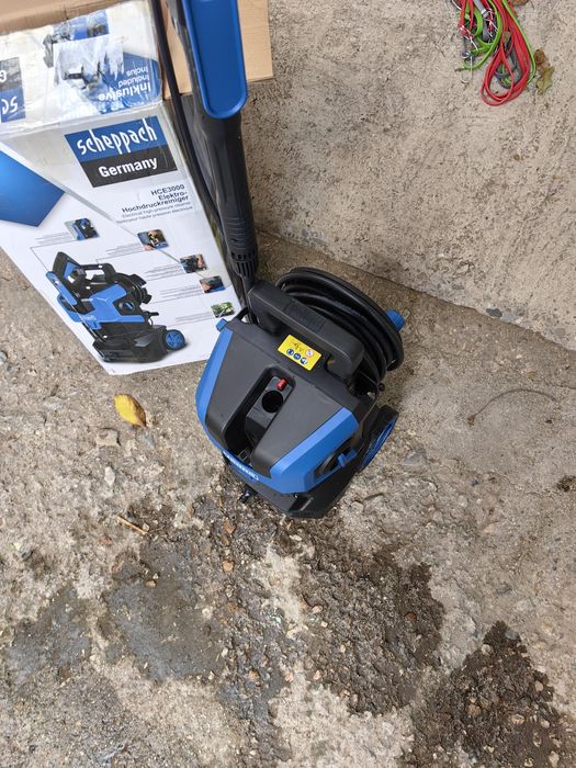 Водоструйка Scheppach HCE3000, 2400W, 180 bar, син