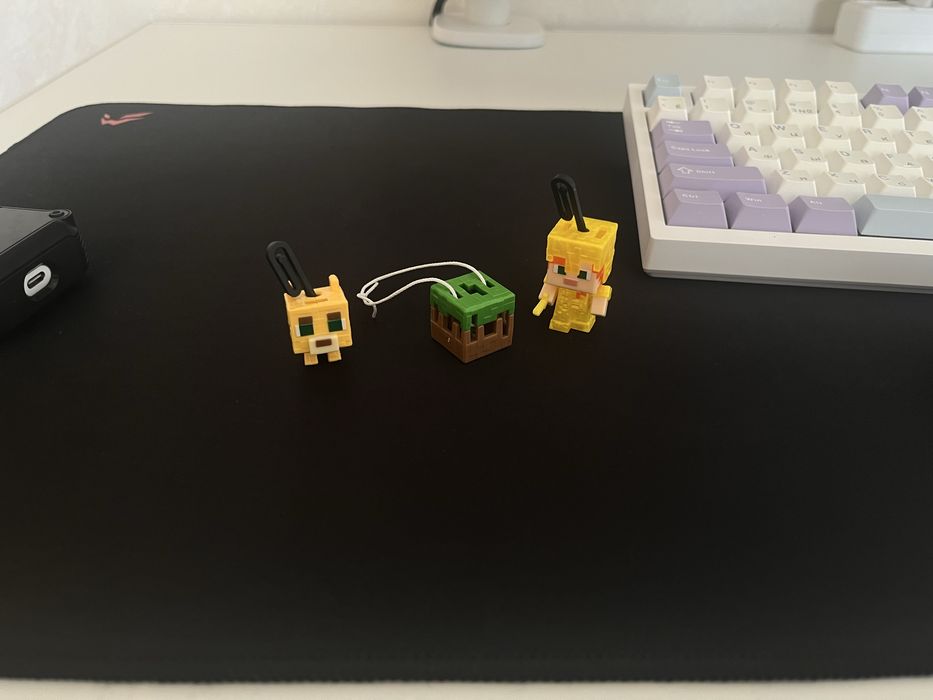 Фигурки kinder joy minecraft