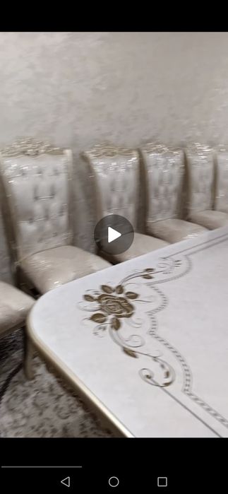 Мебель стол со стульями