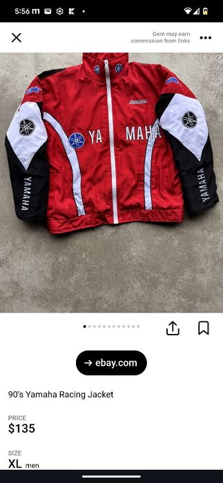 Yamaha vintage jacket яке винтаж Ямаха alpinestars