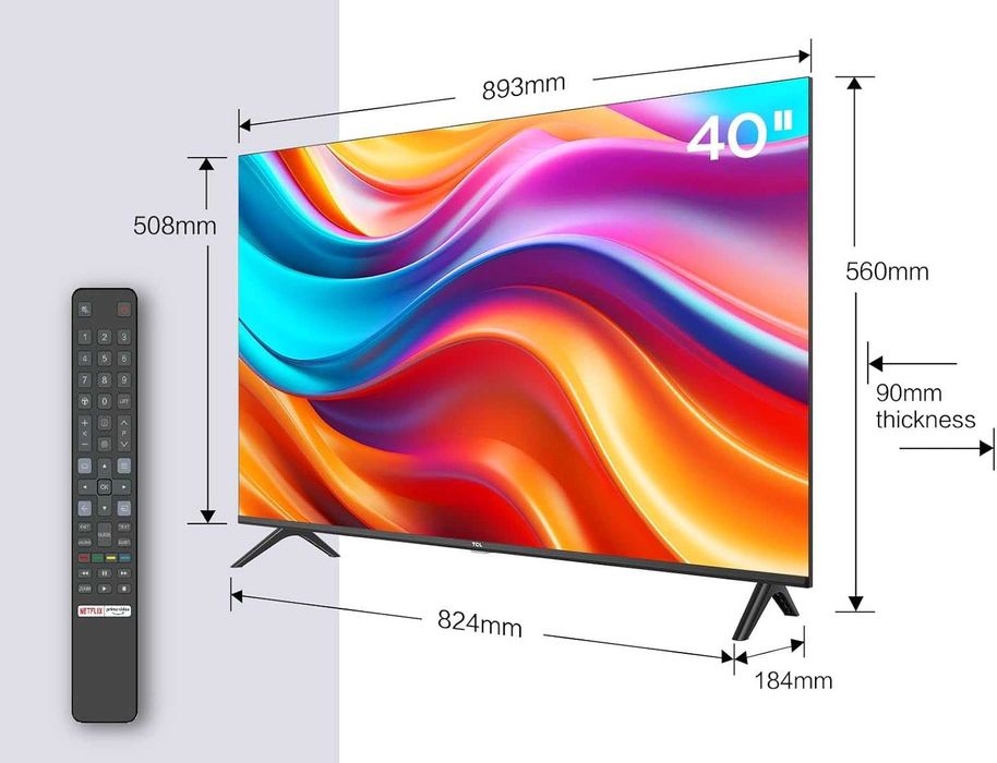 TCL 40S5401A FHD HDR - Smart TV