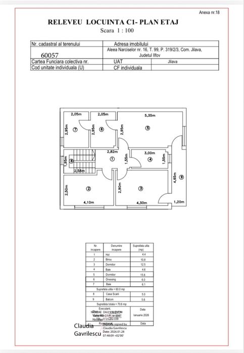 CASĂ 4 camere-3 BAI-demisol in JILAVA