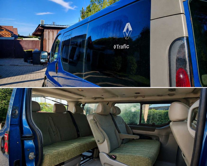 Renault Trafic Microbuz Excelent de Familie, Călătorii în stare excelenta