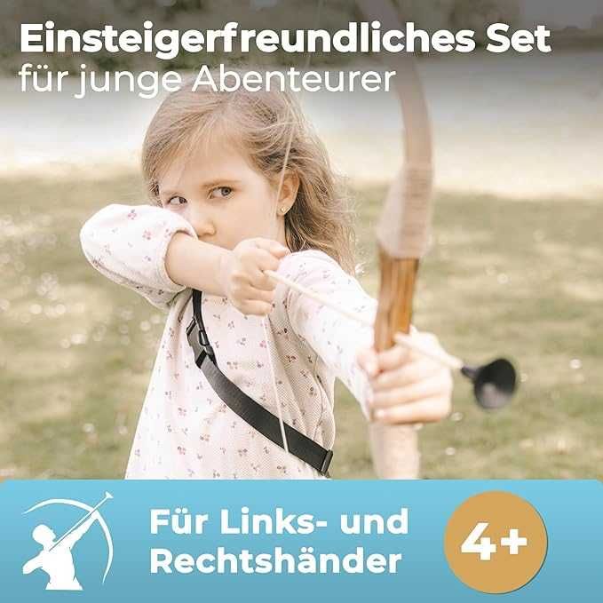 Set de săgeți și arc BOWRILLA® pentru copii