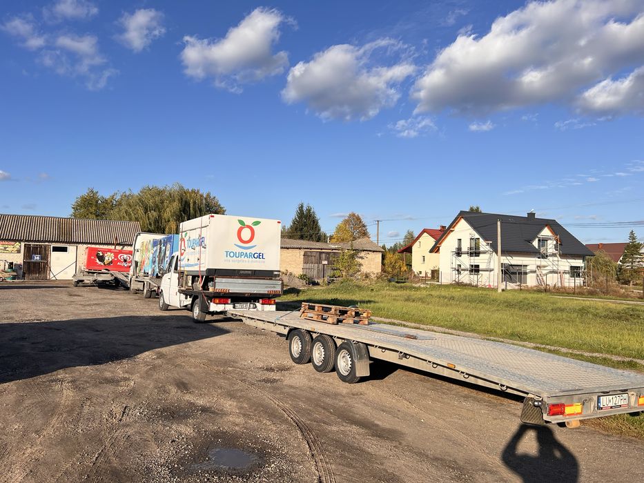 Эвакуатор прицеп 3 мостлик