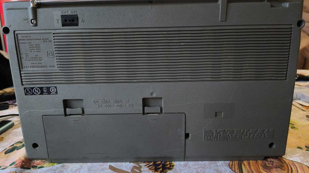 Radiocasetofon Sony CFS47L
