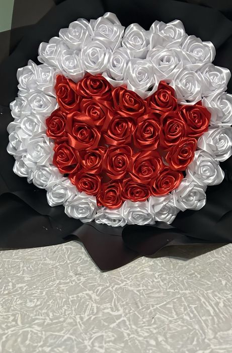 Букеты из отлантных лент