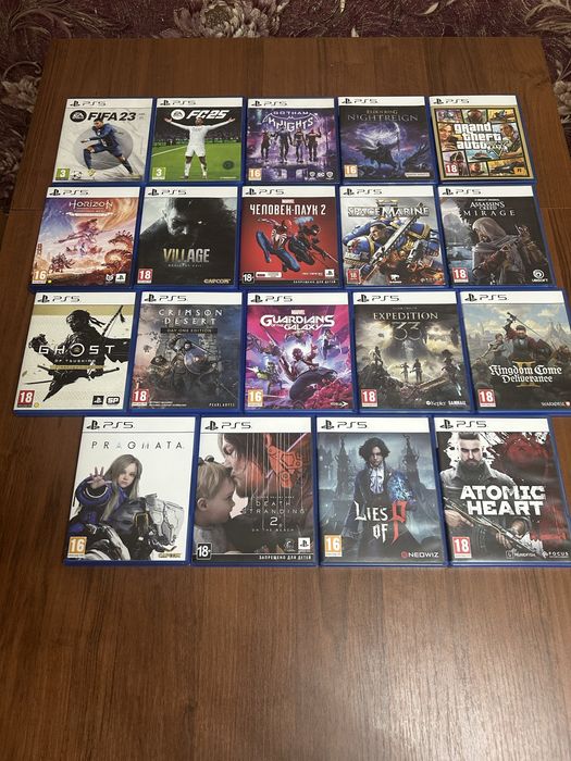 Продам игры или обмен на ps4/ps5