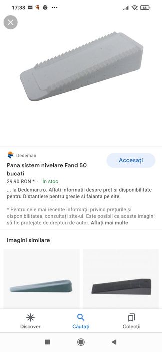 Gresie, Distanțiere și  pene pentru distanțiere gresie și faianță