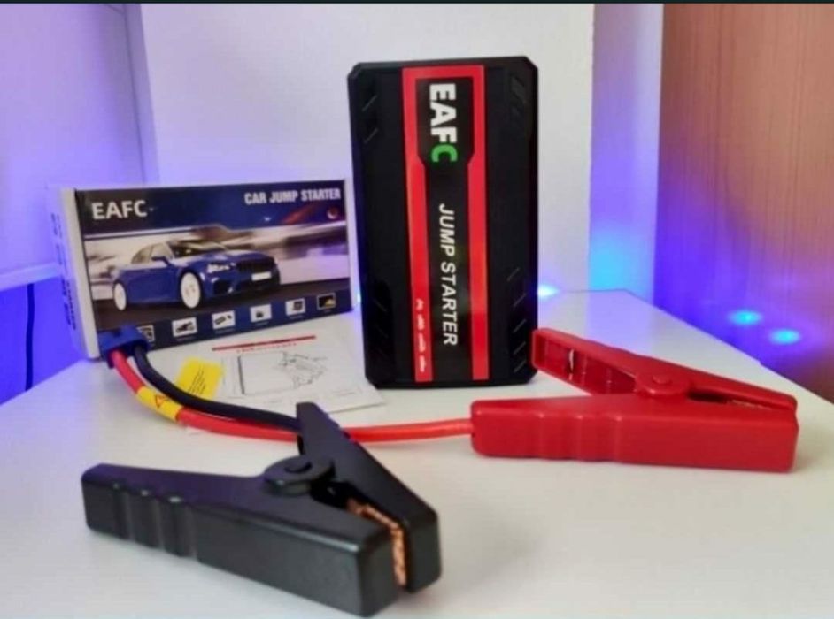 Robot pornire Jump Starter Auto , EAFC Nou in cutie + gentuta transport , husa