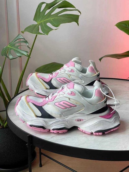 Balenciaga Cargo "Worn-Out" Grey&Pink