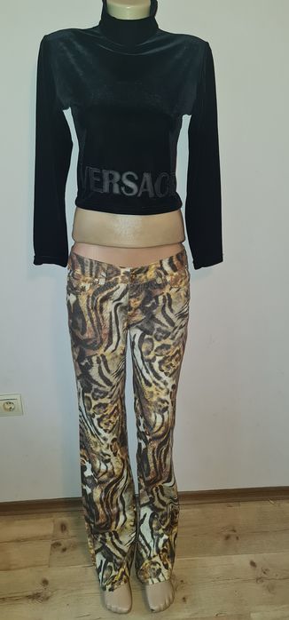 Черна блуза Versace