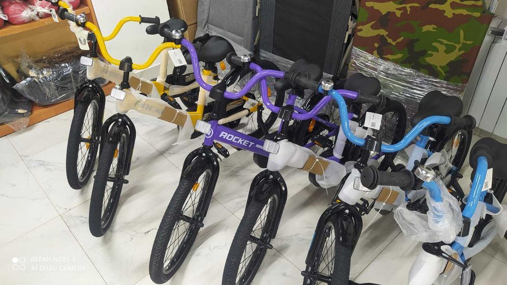 Детские велосипеды НОВЫЕ