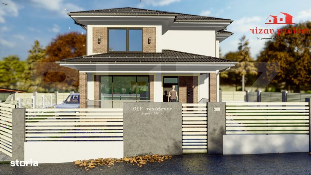 Casa cu 3 dormitoare, teren 500 mp, ideala pentru familie