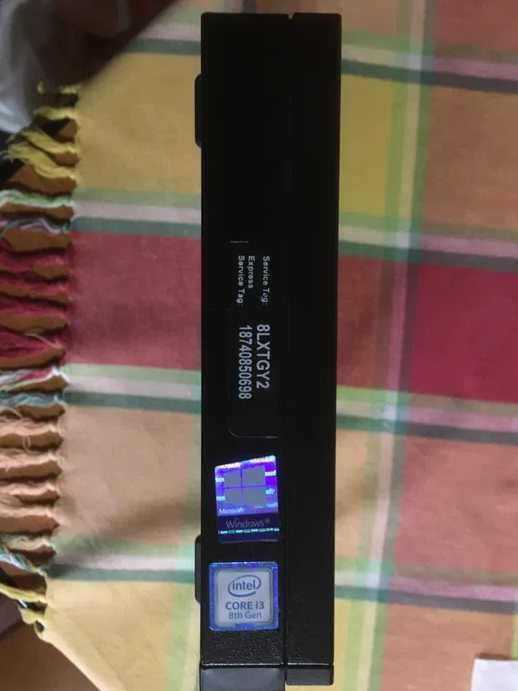 Super Mini PC Dell/I3-8100T/8gb DDR4/SSD 1Tb(M.2)+SSD 1Tb (Sata)