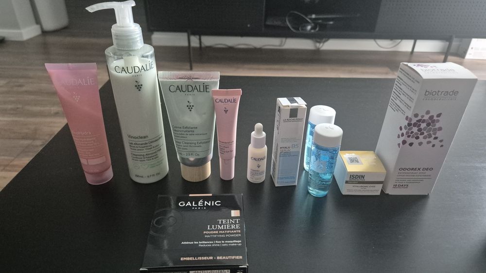 Козметика Caudalie, La roche, Lancome, Isdin,Galenic