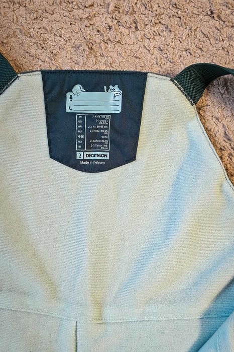 Дески ски гащеризон Wedze, 2-3г, 89-95см.