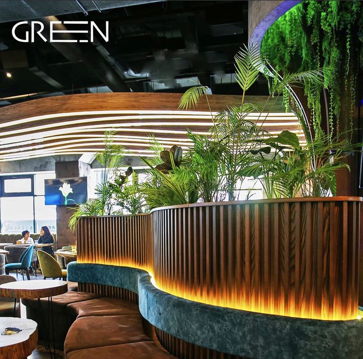 Озеленение | потолок | кашпо | фитостены