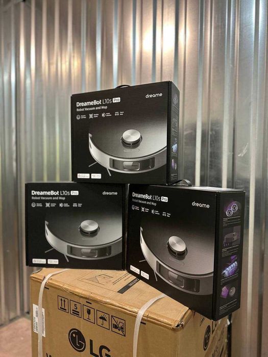 Продаю новые робот пылесосы Dreame L10s Pro