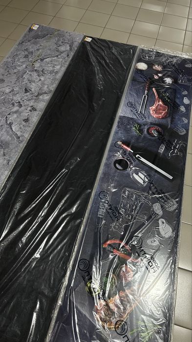 Фартуки для кухни из ПВХ