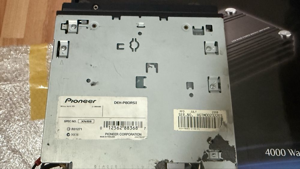 Автомагнитола Alpine CDA 9855/ Pioneer DEH-P 80ll