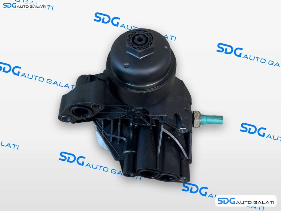 Carcasa Filtru Ulei cu Termoflot si Racitor Ulei Seat Toledo 4 1.6 TDI 2015 - 2019 Cod 04L919081B [LR10544]