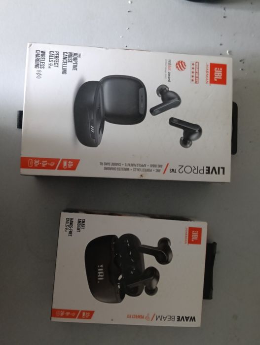 Căști jbl livepro2 și wavebeam